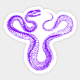 Snake face Sticker